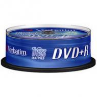 Verbatim DVD-R Matt Silver, 4,7 GB, 16x, 100er Spindel 120 Minuten Scratch Resistant Surfa (43549)