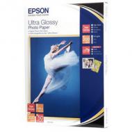 Original EPSON Ultra Glossy Foto Papier, 13 x 18 cm, 300 g Inhalt: 50 Blatt (alt:C13S041944/neu: C13S041944)