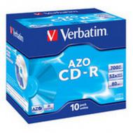 Verbatim Medium CDR 80 / 700MB  /  52x  /  010er  /  DLP  /  JC (43327)