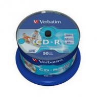 Verbatim Medium CDR 80 / 700MB  /  52x  /  050er Cakebox  /  Druck (43438)