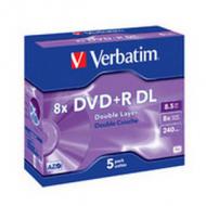Verbatim Medium DVD+R  /  8.5 GB  /  8x  /  DDL  /  005er  /  JC (43541)