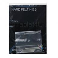 Wacom hard felt nibs 5 pack für intuos4 / 5 (ack-20003)