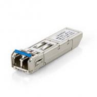 LevelOne Singlemode Ethernet SFP Modul, 1310 nm  /  10 km 1.25 GBit / Sek. Datenübertragung über LWL, Strecken können mit einer Kabellänge bis zu 10 km überbrückt werden, Metall /  Kunststoffgehäuse, silber, Maße: (B)15 x (T)60 x (H)10 mm geeignet für alle levelone Switches, die über einen SFP Port verfügen, LWL-LC Anschluss im SFP Modul (SFP-3211 / 0551097)