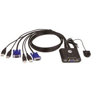 Kabel KVM Switch USB 2.0, 2-fach CS22U