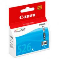 Restposten: Canon Tinte für Canon Pixma IP4850 / MG5150, cyan  Verpackung beschädigt. Produkt in Ordnung  Kapazität: ca 520 Seiten Pixma MG5250 / MG5350 / MG6150 / MG8150 / MX885 / IP4950 / MX895 / iX6550 MG6250 (4541B001  /  CLI526C)