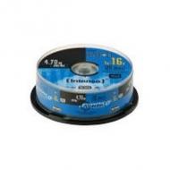 Dvd+r intenso 4,7gb  25pcs cakebox 16x (4111154)