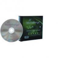 Mediarange dvd+r 4.7gb   5pcs pack 16x slimcase (mr419)