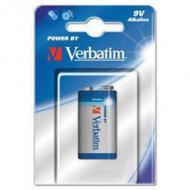 Verbatim alkaline batterie 9v 1er pack (49924)