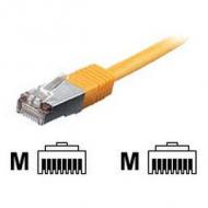 Patchkabel equip RJ45 S / FTP C6A 20.00m LSOH gelb (605669)