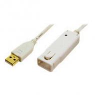 USB-Kabel LogiLink Verl. AA St / Bu 12.0m (UA0092)