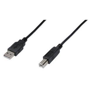 USB 2.0 Kabel, USB-A Stecker - USB-B Stecker DB-300105-050-S