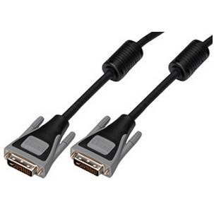 DVI-D 24+1 Kabel, Premium, Dual Link DK-320104-050-D