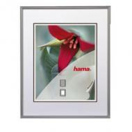 Hama Kunststoffrahmen Sevilla Dekor, Grau Matt, 21 x 29,7 cm, DIN A4 (00066462)