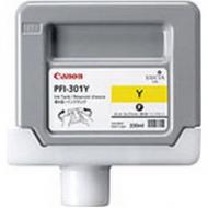 Original Tintenpatrone fr Canon IPF8000 / 9000, gelb Inhalt: 330 ml Canon Imageprograf IPF8000 / IPF9000 (1489B001 / PFI-301Y)