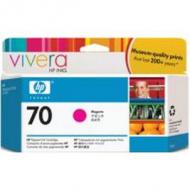 Original Vivera Tinte HP 70 (C9453A) für hp, magenta Inhalt: 130 ml DesignJet 2100 / 3100 / Z3100 / Z3100GP (C9453A)