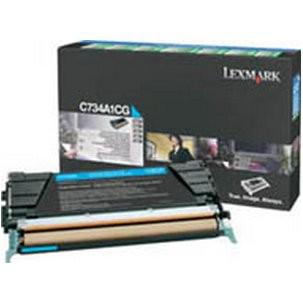 Lexmark toner cyan C734A1CG