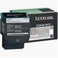 Lexmark toner schwarz rück c544 / x544 ca. 6.000 s. (c544x1kg)