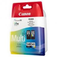 Canon Multipack für Canon PIXMA MG2150, MG2155, MG3150 Inhalt: schwarz, farbig - je 8 ml (PG-540+CL-541 / 5225B006) MG2250 / MG2255 / MG3250 / MG3550 / MG4150 / MG5150Wlan / MG4250 / MX375 /  MX395 / MX430 / MX435 / MX455 / MX475 / MX515 / MX525 / MX535