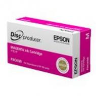EPSON Tinte für EPSON Cd-Label-Printer PP 100, magenta Inhalt: 31,5 ml Discproducer PP-100N / PP-100AP / PP-100II / PP50 / PP-100IIBD /  PP-50BD (C13S020450 / PJIC4)