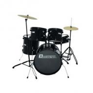 DIMAVERY DS-200 Schlagzeug-Set, schwarz (26001360)