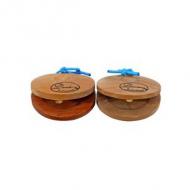 DIMAVERY Fingerkastagnetten, Holz 2x (26055502)