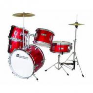 DIMAVERY JDS-305 Kinder Schlagzeug, rot (26001900)
