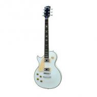 DIMAVERY LP-700L E-Gitarre, LH, weiß (26219382)