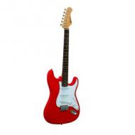 DIMAVERY ST-203 E-Gitarre, rot (26211050)