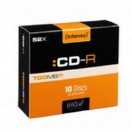 Intenso Medium CDR 80 / 700MB  /  52x  /  10er Slimcase (1001622)