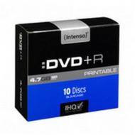 Intenso Medium DVD+R 4.7 GB  /  16x  /  010er SlimCase Druck (4811652)