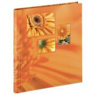 Hama Selbstklebe-Album Singo, 28x31 cm, 20 weiße Seiten, Orange (00106264)