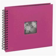 Hama Spiral-Album Fine Art, 36x32 cm, 50 schwarze Seiten, Pink (00010608)