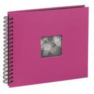 Hama Spiral-Album Fine Art, 28x24 cm, 50 schwarze Seiten, Pink (00113680)