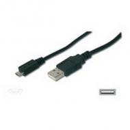 Digitus Kabel USB 2.0  /  01,80m  /  StA - microStB (AK-300110-018-S)