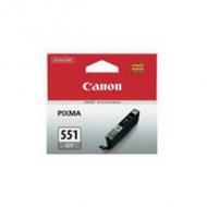 Canon Tinte für Canon Pixma MG7150, grau Inhalt: 7 ml (CLI-551GY / 6512B001) Pixma IP8750 / IX6850 / MG6300 / MG6350 / MG6350S / MX725