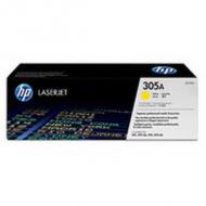 hp Toner hp 305A für hp Color LaserJet Pro M451dn, gelb Kapazität: ca. 2.600 Seiten für: LaserJet Pro MFP M451dn / M451DW / M451NW / M475DN / M475DW /  LaserJet Pro 300 / 400 (CE412A  /  hp 305A)