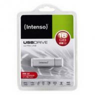 Intenso Flashdrive 016GB Ultra Line USB 3.0  /  35R / 20W  /  Alu  /  silber (3531470)