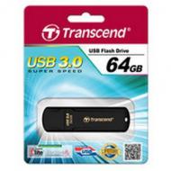 Trans nd Flashdrive 064GB JetFlash 700  /  schwarz  /  52R / 30W  /  USB3.0 (TS64GJF700)