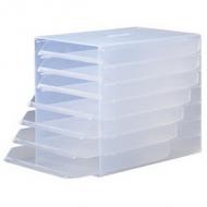 Schubladenbox IDEALBOX, transparent