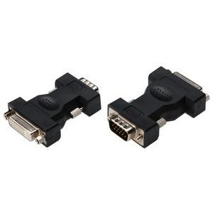 DVI - VGA Adapter, DVI 24+5 Kupplung - 15 Pol VGA Stecker DK-320505-000-S