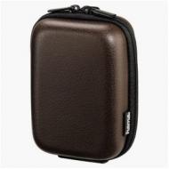 Hama Kameratasche Hardcase Leather Look, 60 L, Braun (00121833)