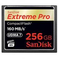 Sandisk compact flash extreme pro 256gb 160mb / s (sdcfxps-256g-x46)