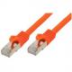 Patchkabel Kat. 7, S/FTP, orange BS75511-1.5