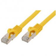 Patchkabel Kat. 7, S/FTP, gelb