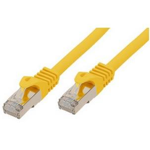 Patchkabel Kat. 7, S/FTP, gelb BS75513-Y