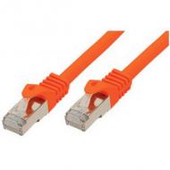 Patchkabel Kat. 7, S/FTP, orange