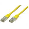 Patchkabel Kat. 6, S/FTP, gelb