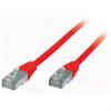 Patchkabel Kat. 6, S/FTP, rot