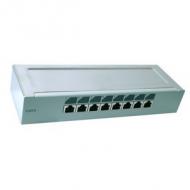 Mini Patch Panel 8x Ports CAT6