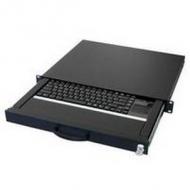 Aixcase 19" rack 1u tastatur de touchpad usb schwarz (aix-19k1ukdetp-b)